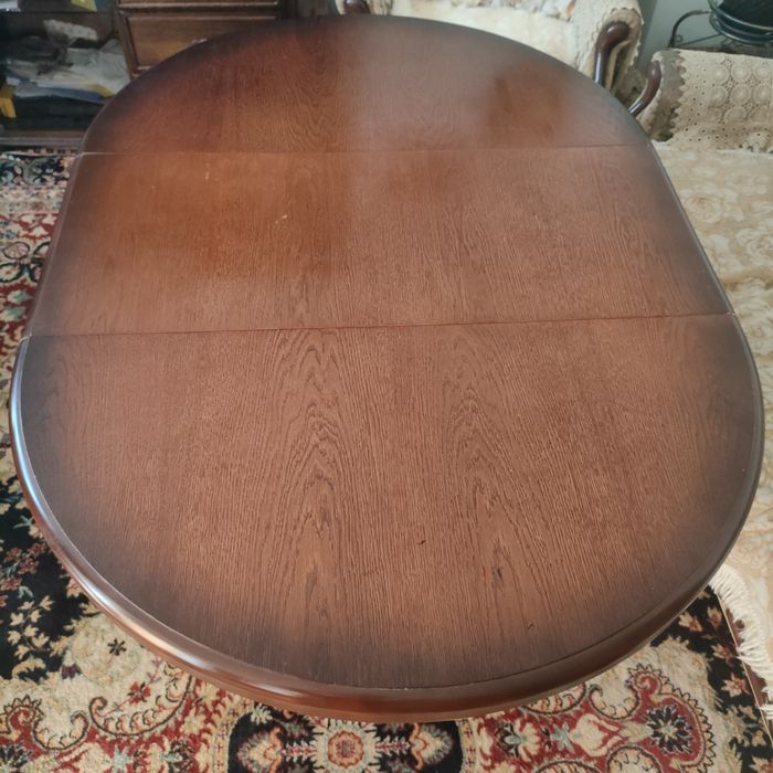 Stół rozkładany w stylu holenderskim 140 cm x 100 cm