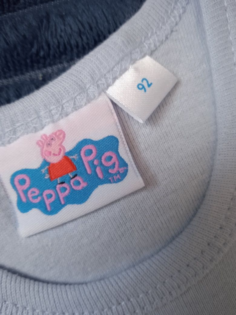 Peppa bawełniane bluzki koszulki na ramiączkach naramkach rozm 92