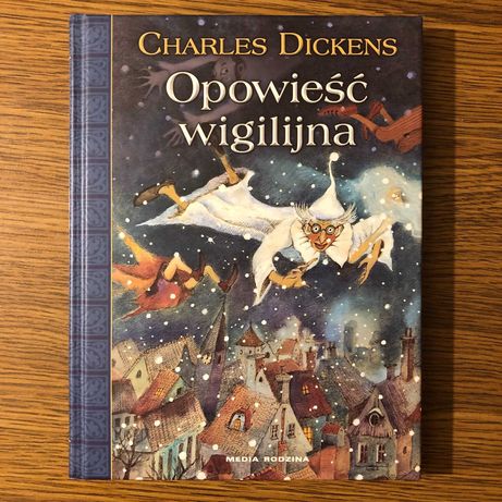 Opowieść wigilijna Charles Dickens książka plus CD