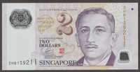 Singapur 2 dolary 2006 - edukacja - stan bankowy UNC