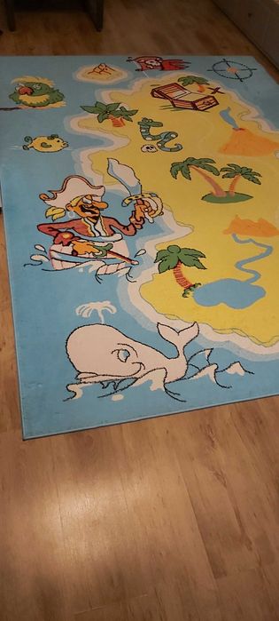 Dywan do pokoju dziecka PIRAT - WYSPA piracka 200x300cm