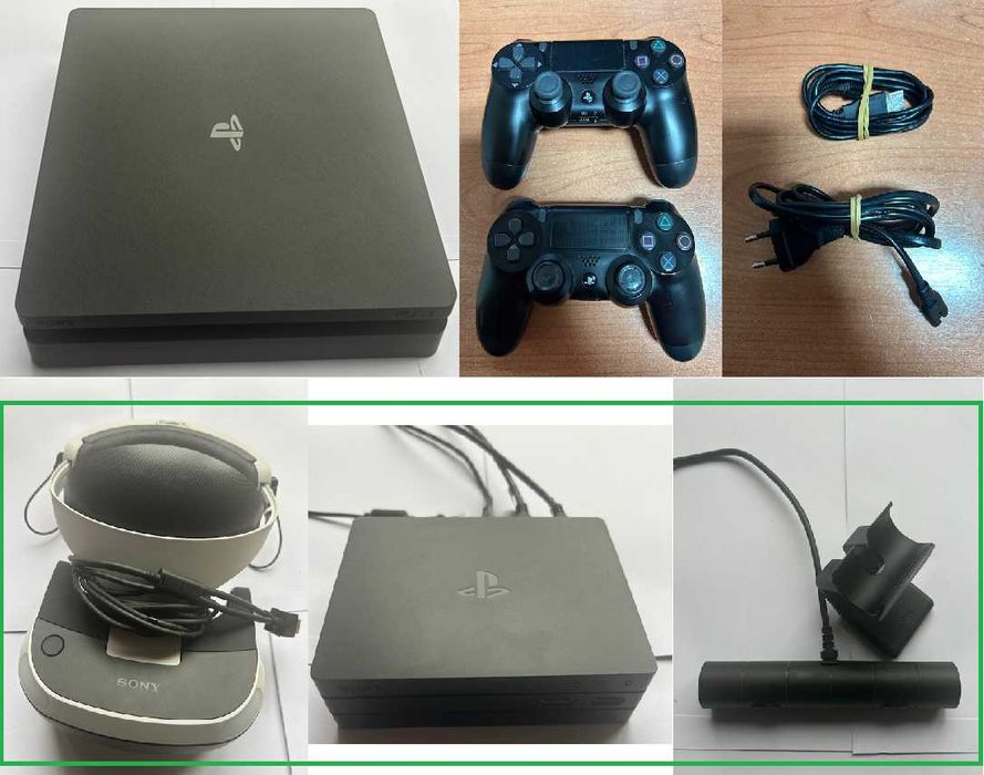 PlayStation 4 Slim de 1TB + PSVR para PlayStation 4