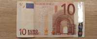 Oryginalny banknot 10 euro