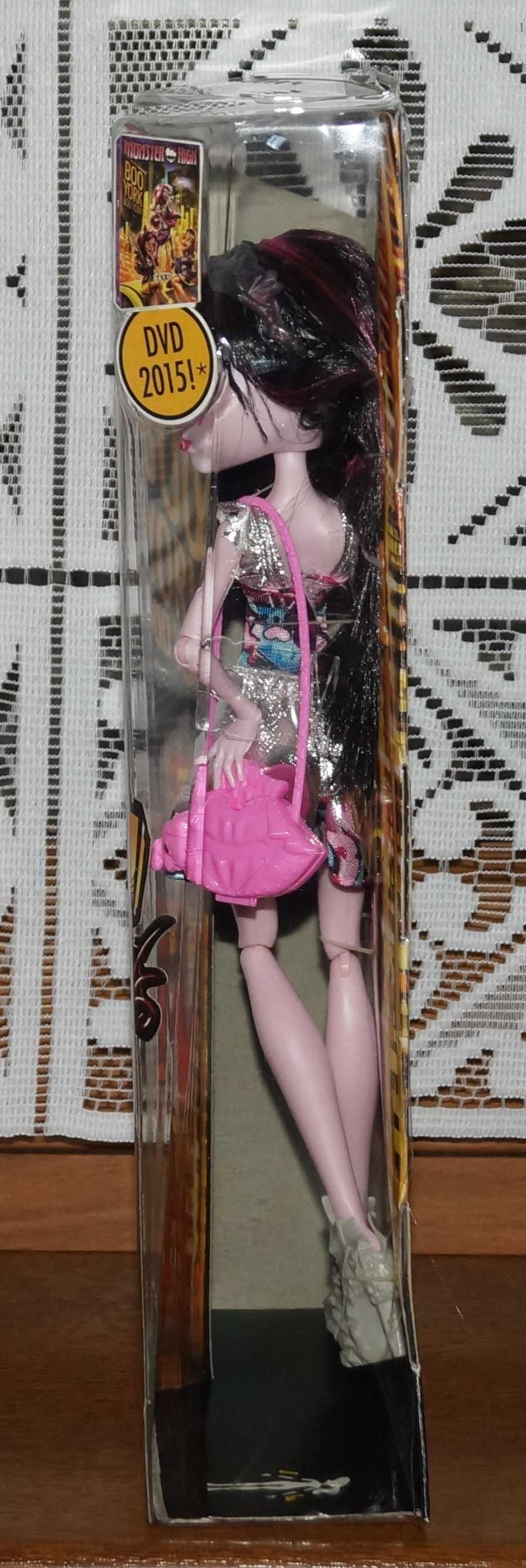 Monster High DRACULAURA BOO YORK Mattel lalka NOWA Unikat