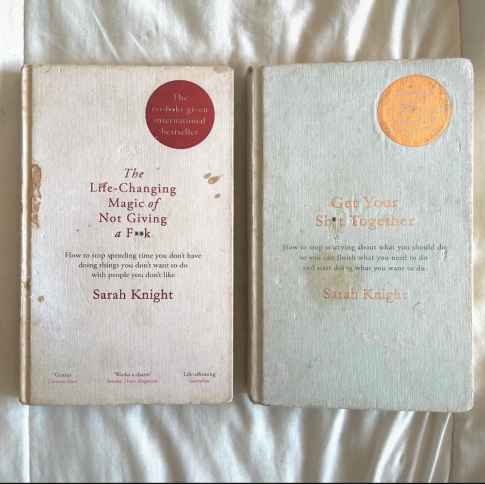 2 livros - sarah knight