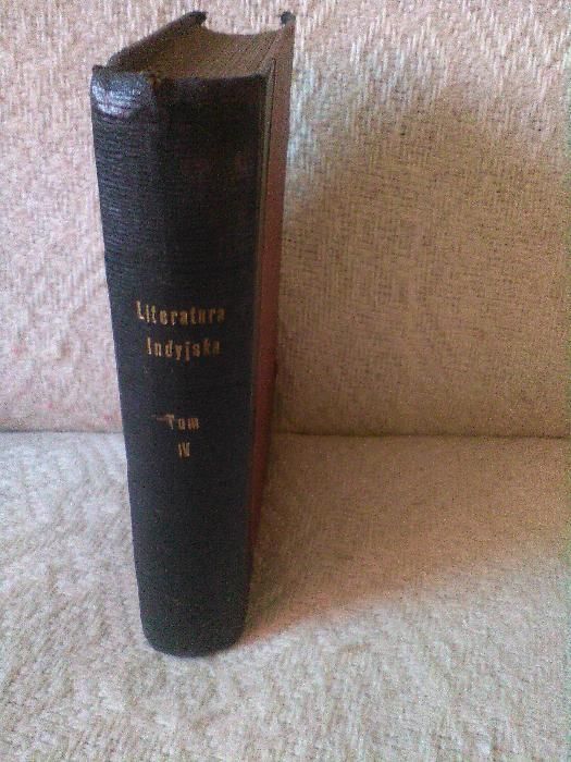 Historya Lit.Powsz.,T.IV (Liter.Indyjska) -ŚWIĘCICKI- W-a 1901 psk.