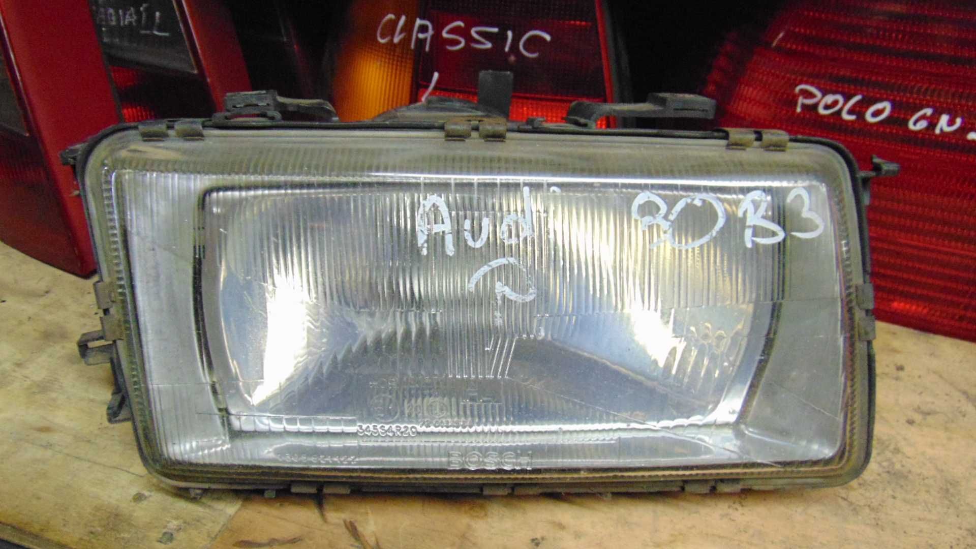 Sty4 Lampa prawa przednia reflektor prawy audi 80 b3 wysyłka części