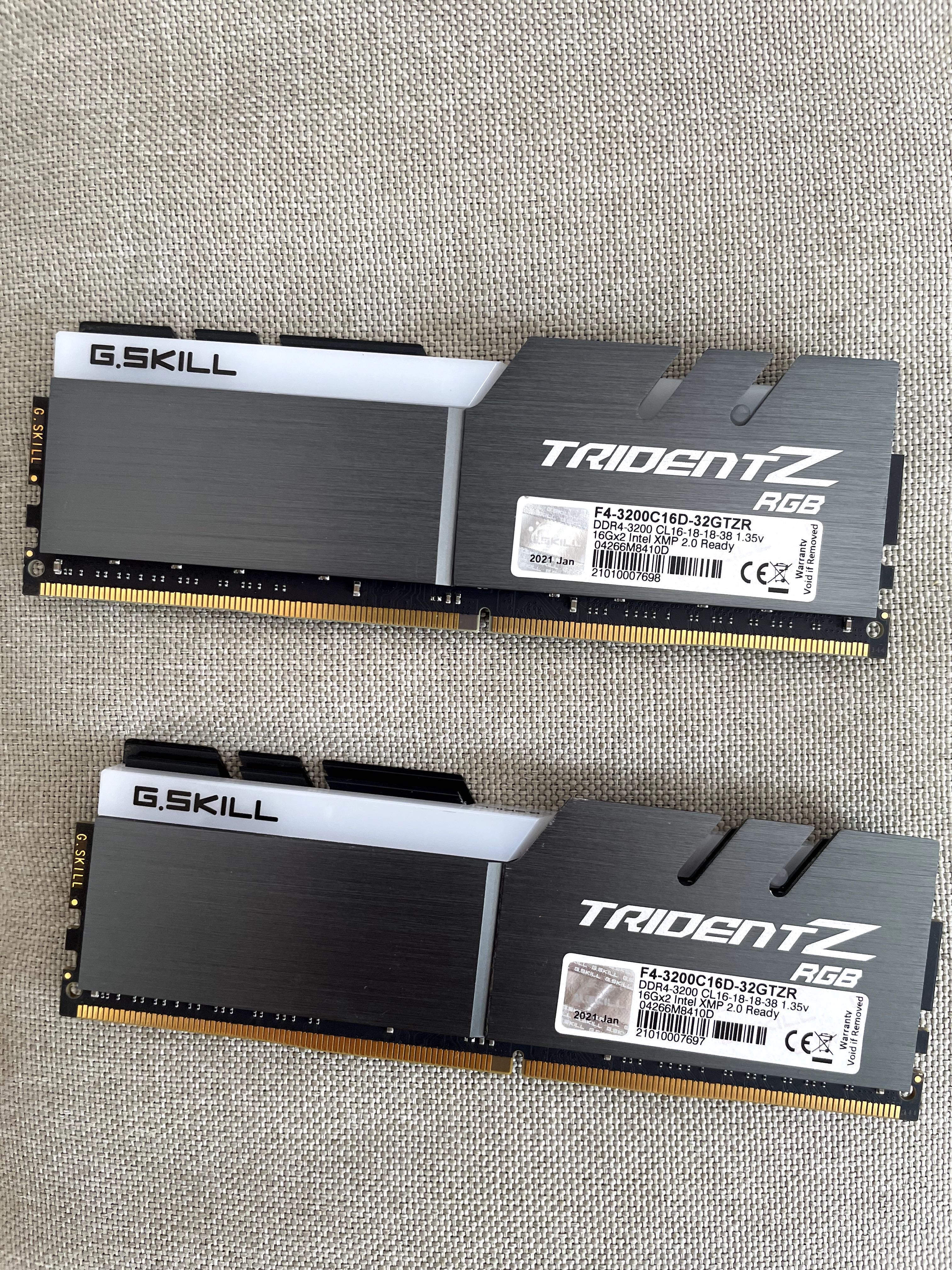 G.Skill Trident Z RGB DDR4 32GB (2x16GB) 3200MHz