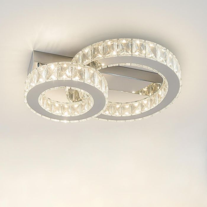 Люстра кришталева led