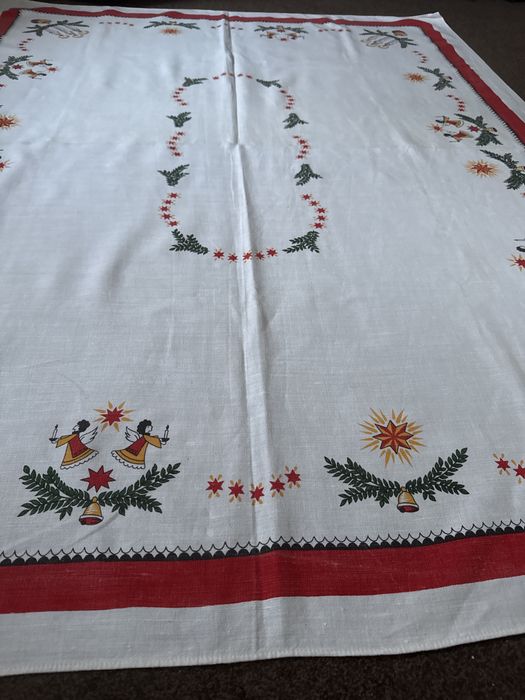Obrus ken wzor Swiąteczny aniolki do kolekcji