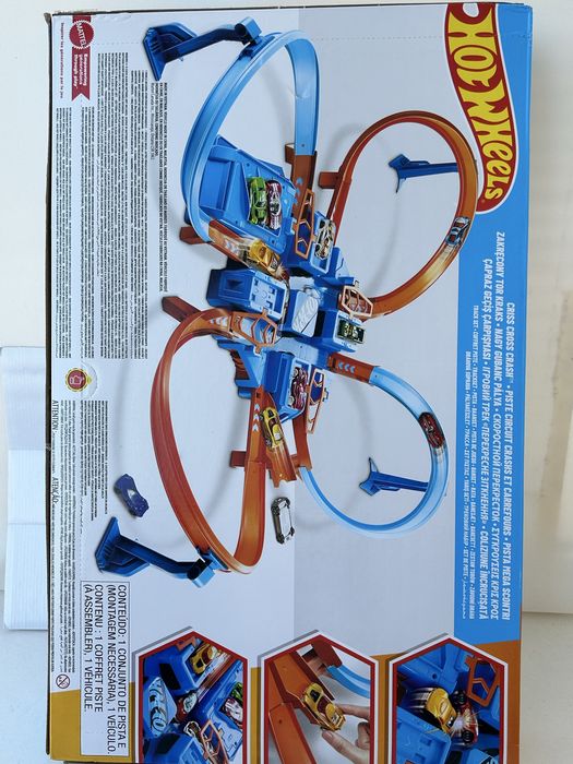 Трек Hot Wheels Criss Cross Crash хот вілс небезпечне перехрестя  вилс