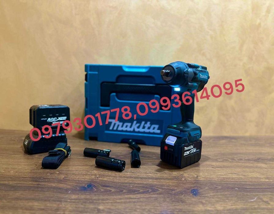 Аккумуляторный Акумуляторний Гайковерт Makita 800 36-8A + головки
