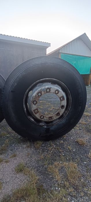 Koła opony prowadzące 315/80/22,5 jak NOWE