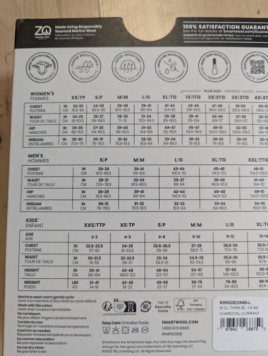 Smartwool thermal merino L nowa wool koszulka męska