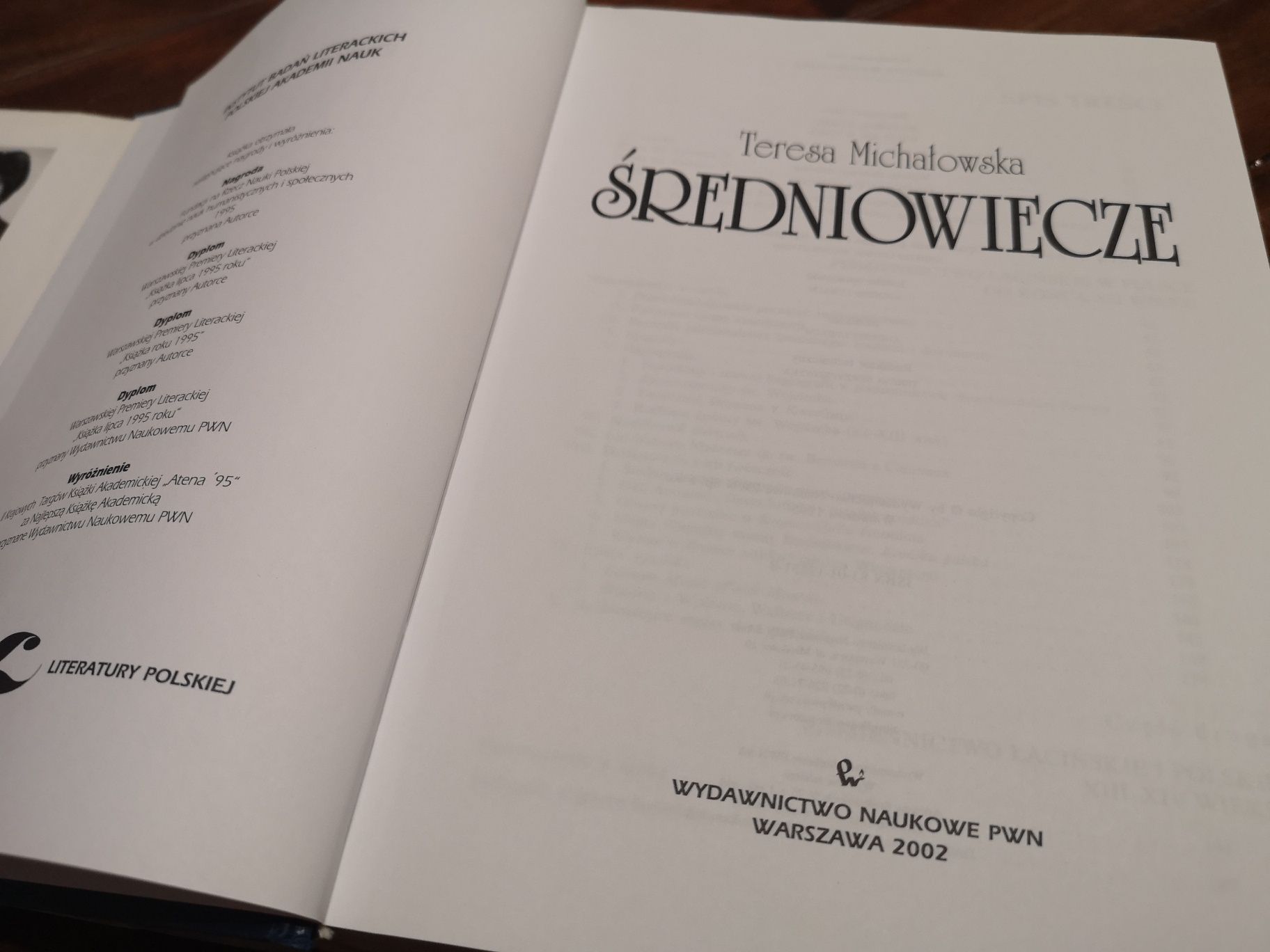 Średniowiecze T. Michałowska PWN