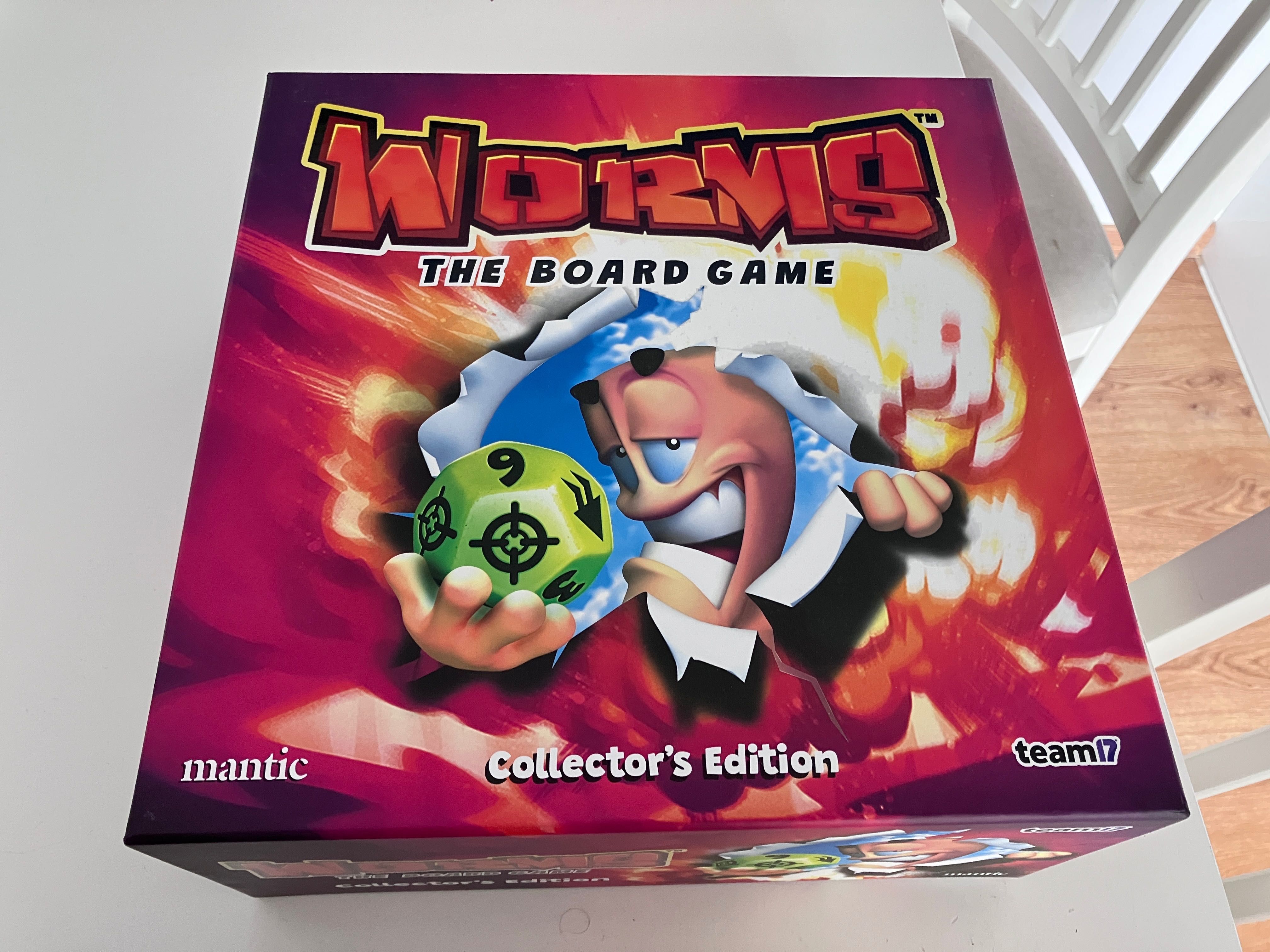 Worms: The Board Game edycja kolekcjonerska gra planszowa