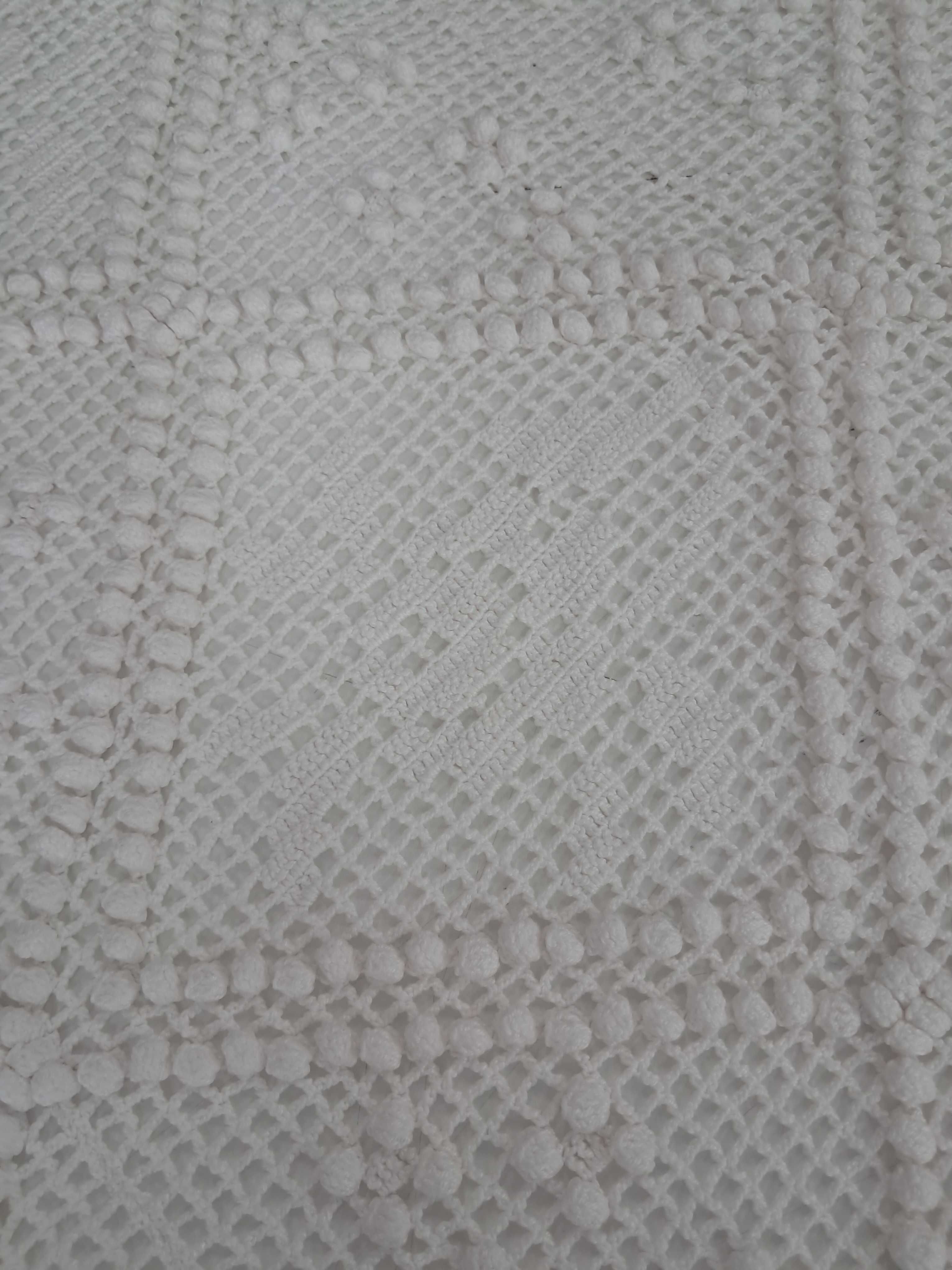 COLCHA  de cama crochê