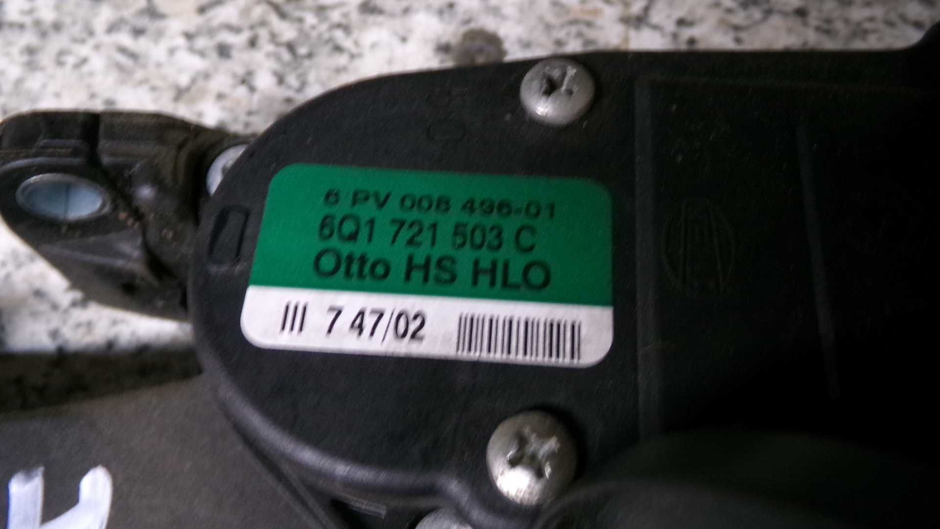 Lip55 Pedał przyspieszenia gazu potencjometr audi A3 8L lift