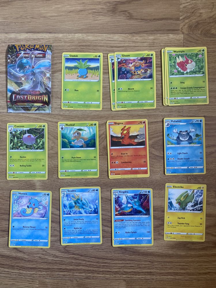 26 Cartas Pokémon Sword and Shield - Lost Origin