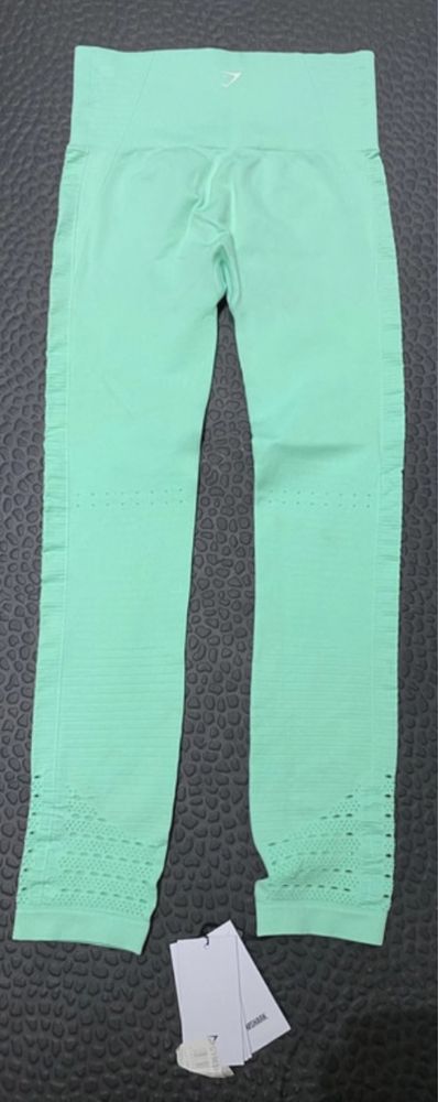 Damskie legginsy Gymshark Energy kolor miętowy S