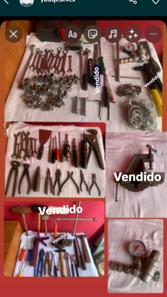 Ferramentas preço a combinar bom para os dois mp