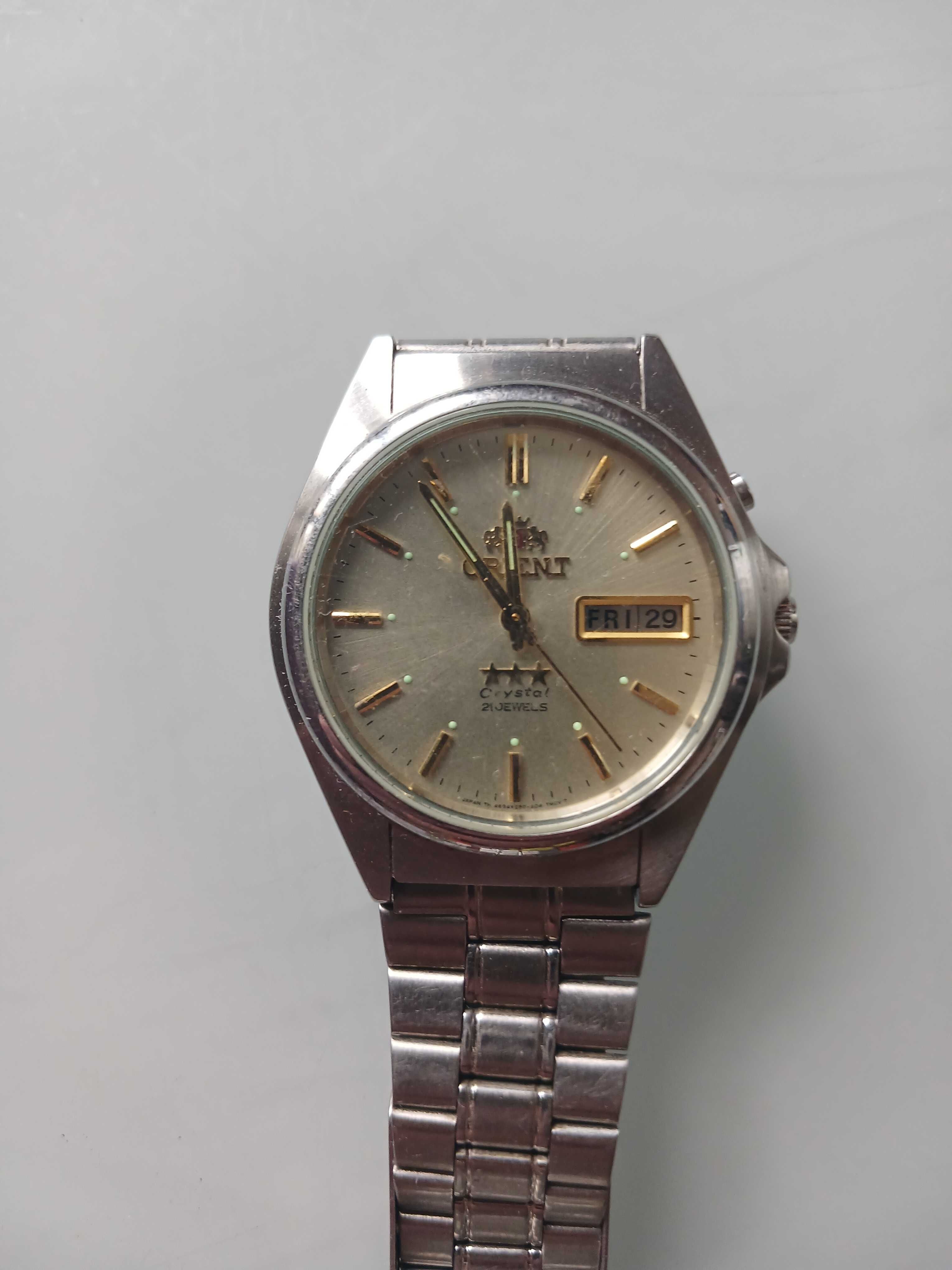 Годинник чоловічий Orient Crystal 3 Star Automatic