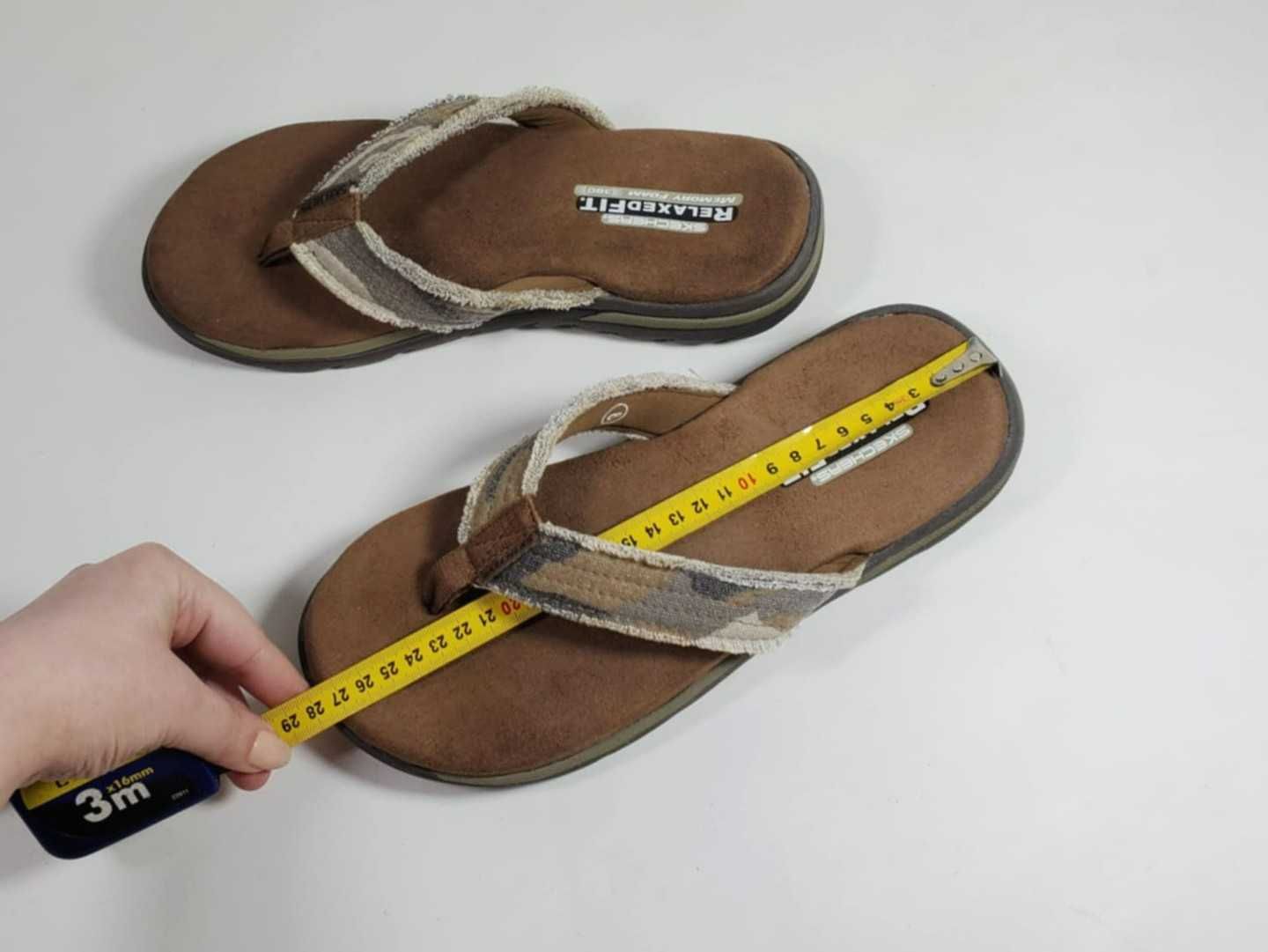 В'єтнамки Skechers Relaxed Fit (42 / 27см) шльопанці / шлепки мужские