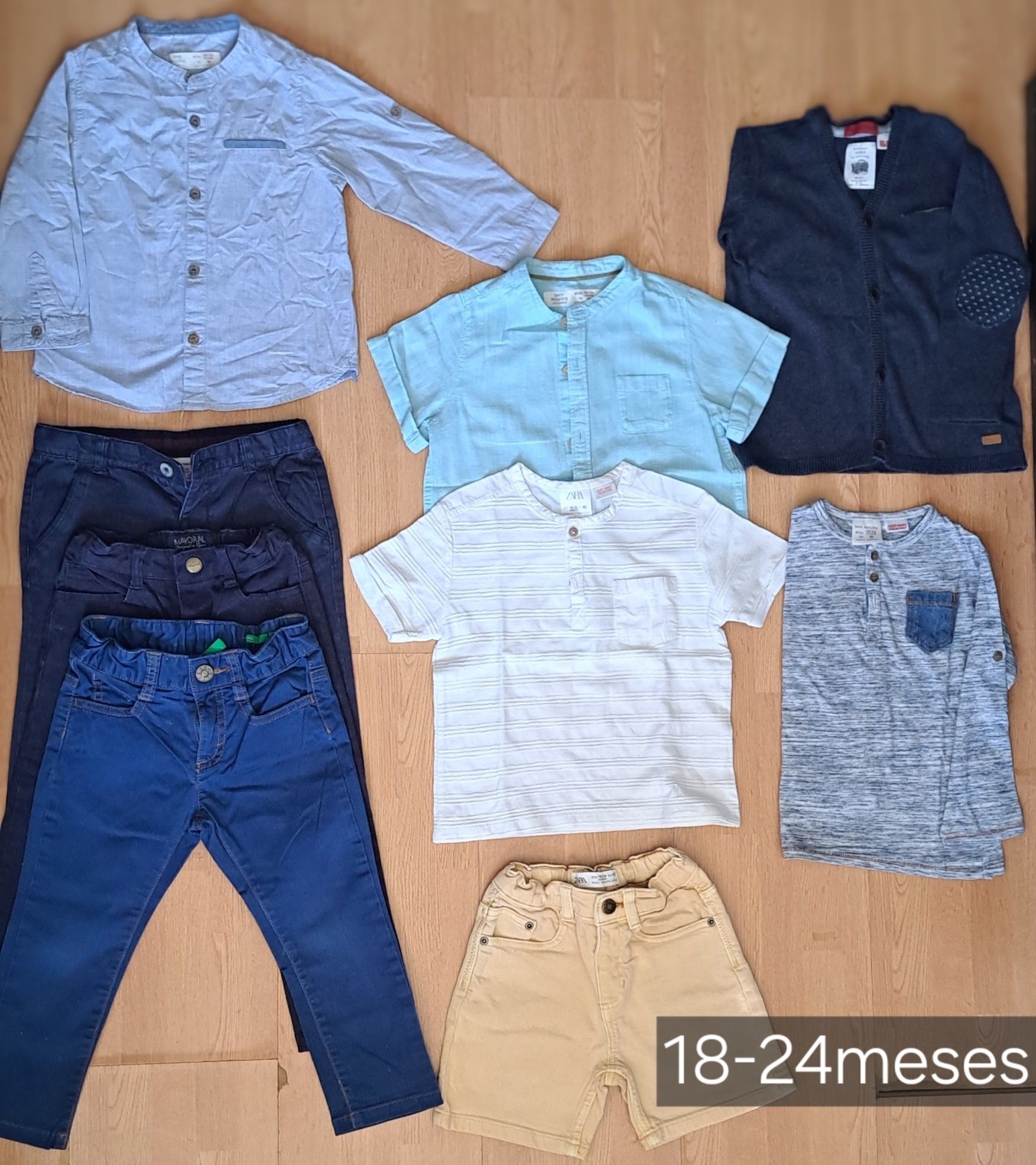 Bebé menino 18-24 meses - conjunto de 23 peças