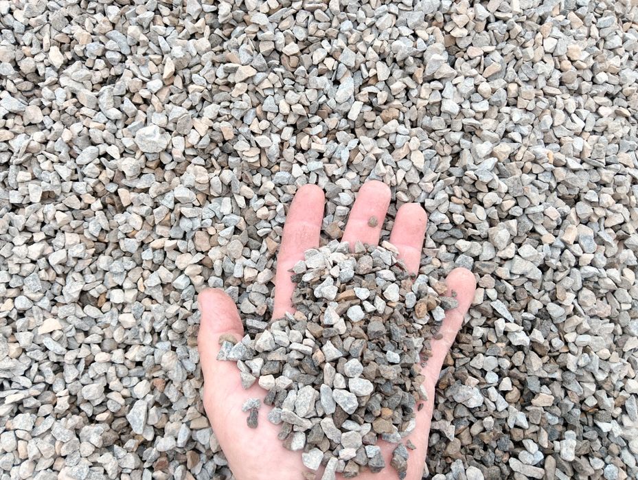 Żwir płukany okrągły łamany drenaż piasek ziemia wywóz gruzu z załadun