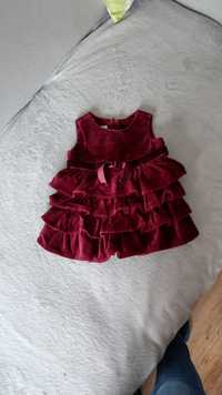 Sukienka niemowlęca roz 62 H&M