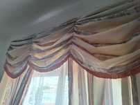 Cortinados de quarto + decoração de cama