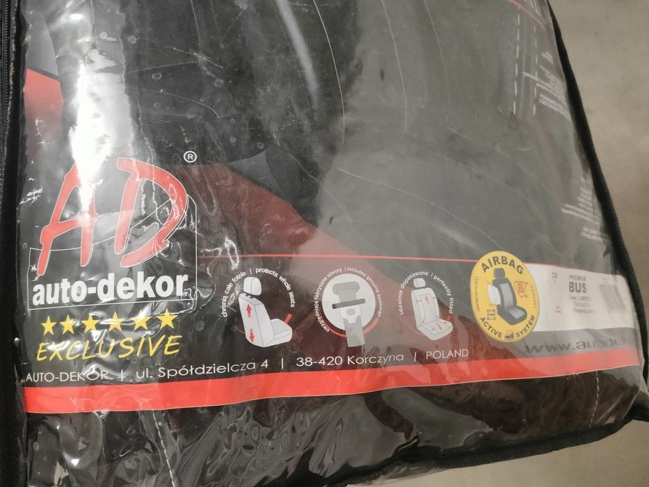Pokrowce na fotel fotele kanapę Auto Dekor Premium szyte na miarę nowe