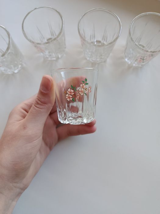 Набір рюмок з малюнком 6 шт