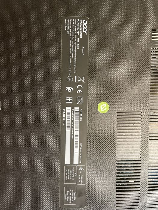 Computador Acer Aspire 3