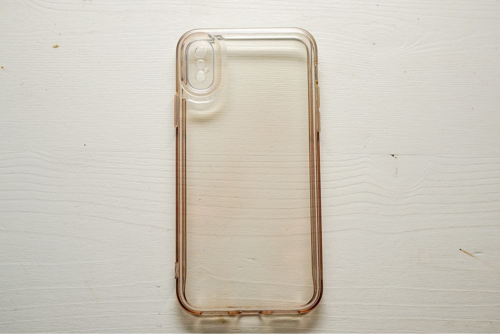 Capa transparente de IPhone XS