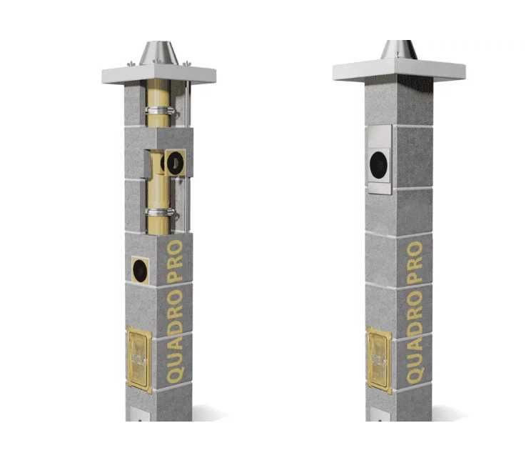 Komin Schiedel Quadro Pro 7m fi 12cm 28/28 Gaz Olej