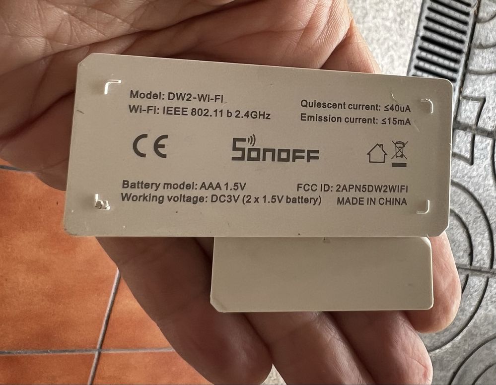 eWelink SONOFF WiFi sensor de porta/janela