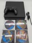 Konsola PlayStation 4 Slim + Minecraft GTA V CRASH RESIDENT EVIL + PAD