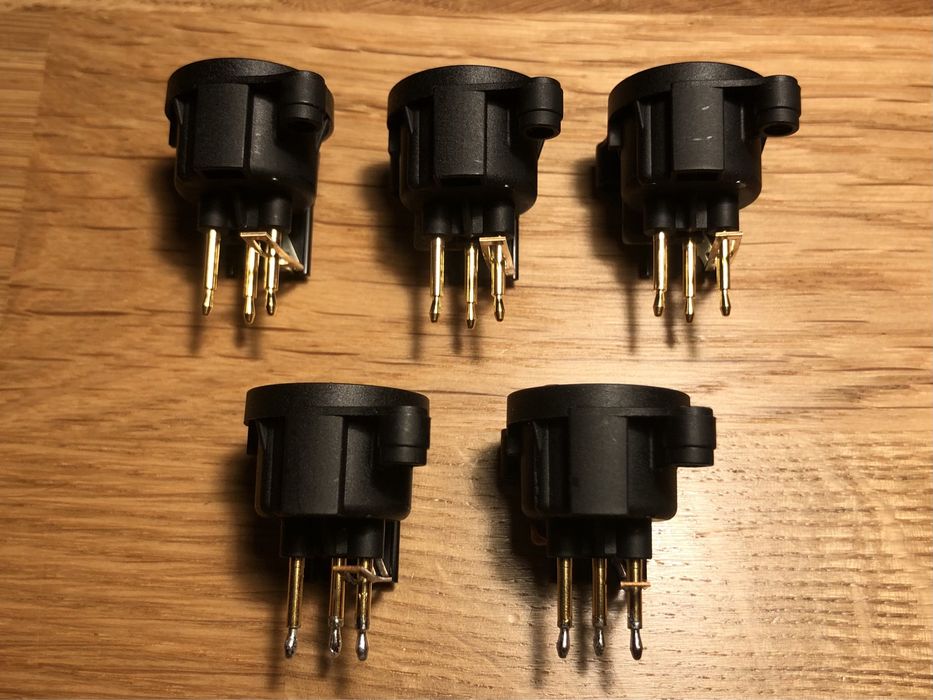 Fichas Neutrik XLR painel