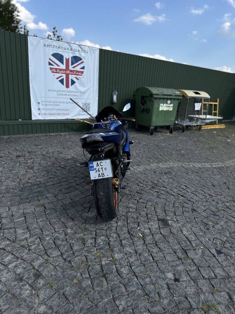 Обмін Kawasaki Ninja ZX6R 636 2005 на доках