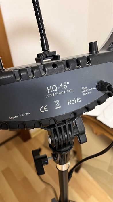Кольцевая лампа hq-18