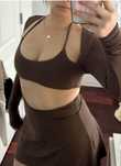 Sukienka set komplet zestaw Oh polly Ohpolly skims