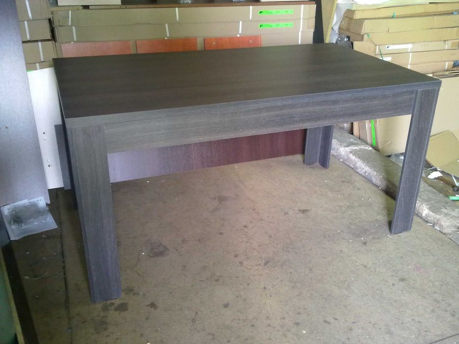 Stół (180x90 dąb grafit) Nowy