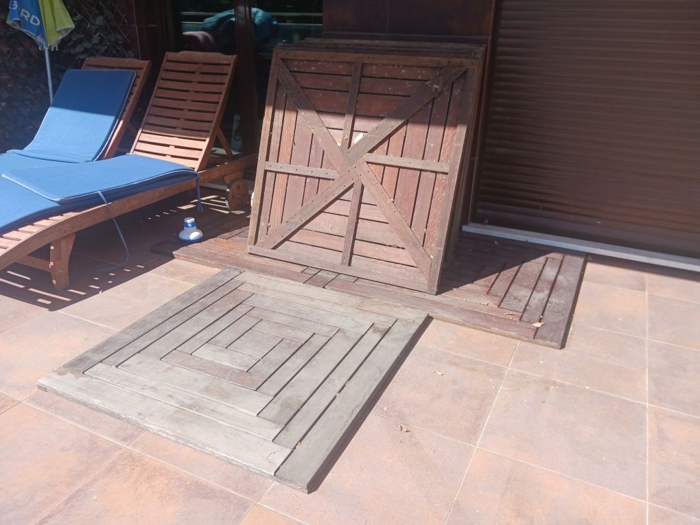 Deck madeira 1x1m