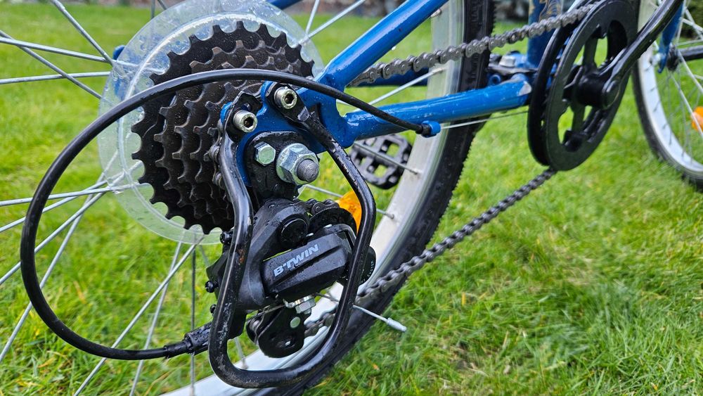 Rower trekkingowy dziecięcy Riverside 120 - koła 20" +stopka, +uchwyt