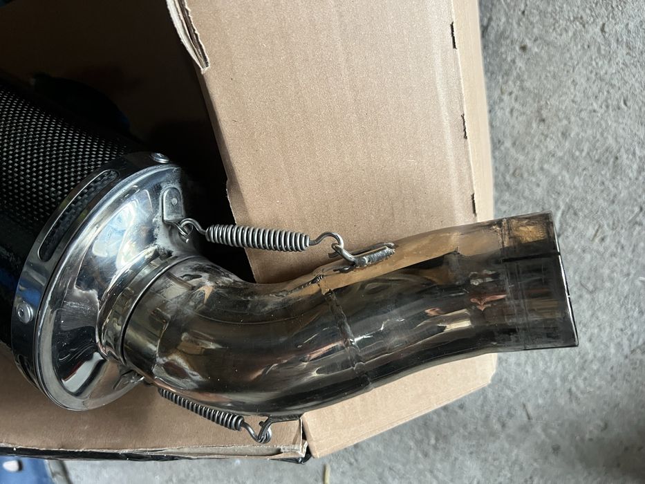 Wydech do Moto Guzzi Stelvio 1200,- BOS Performance Carbon