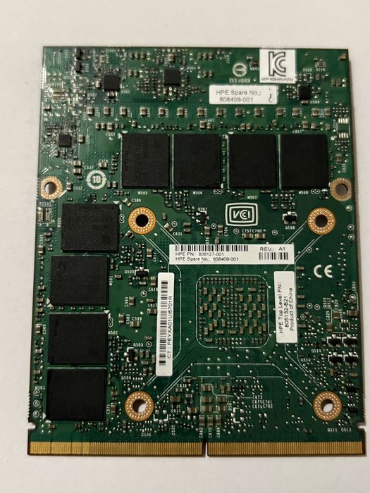 Відеокарта для ноутбуку NVIDIA Tesla m6 8Gb