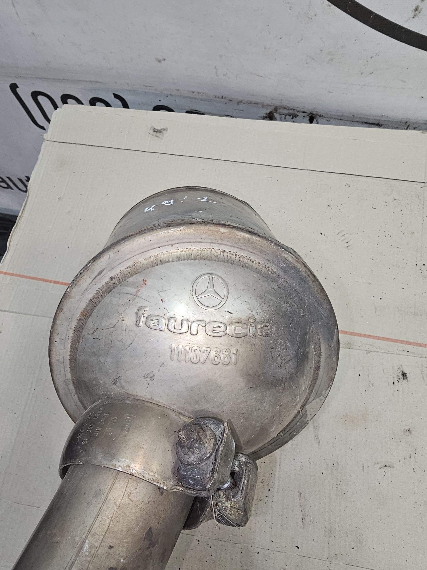 Каталізатор сажевий фільтр KT1176 KT1175 Mercedes 2,2CDI