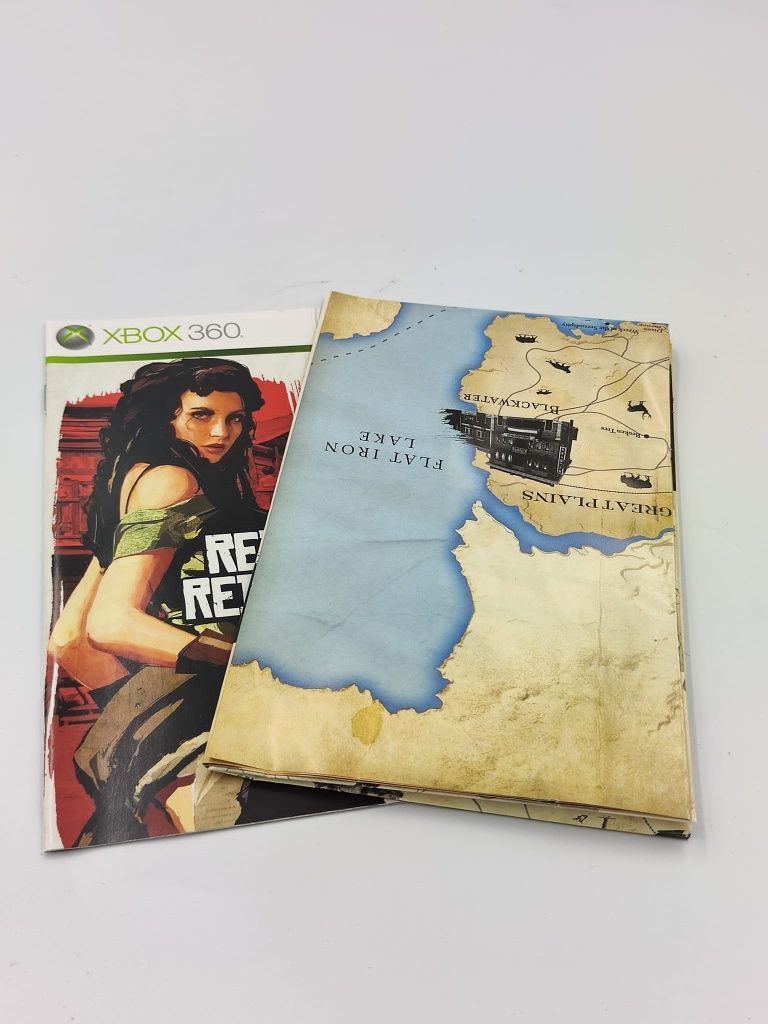 Red Dead Redemption Komplet z Mapą Xbox nr 0735