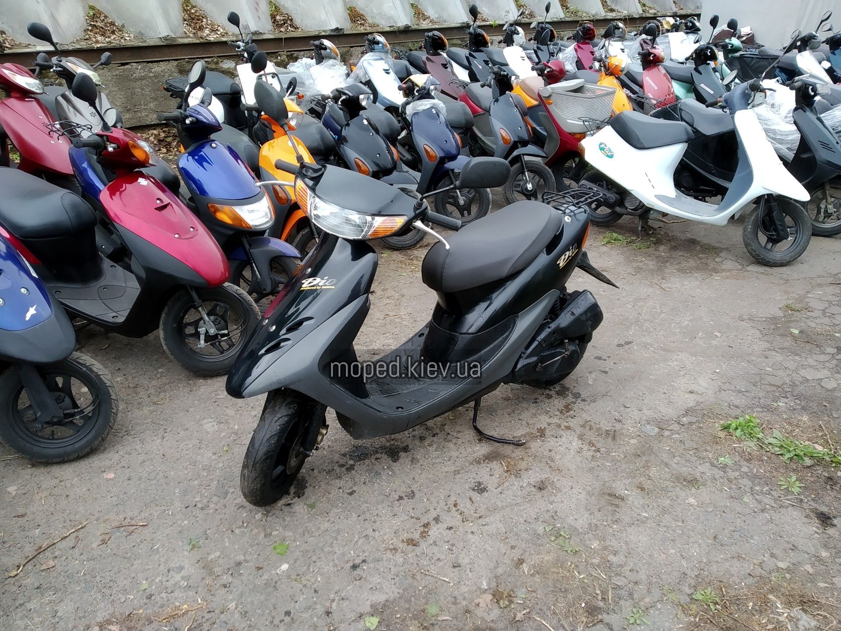 Honda Dio белый 17 скутер БЕЗ ПРОБЕГА мопед купить